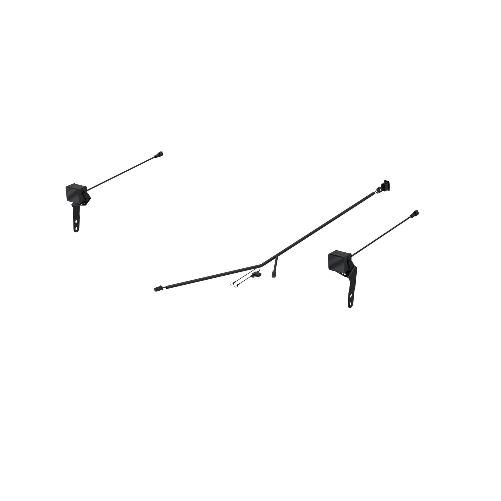 MBRP Pillar Light Kit Spot Beam Can-Am Maverick R 24-25 - SL9219-01S