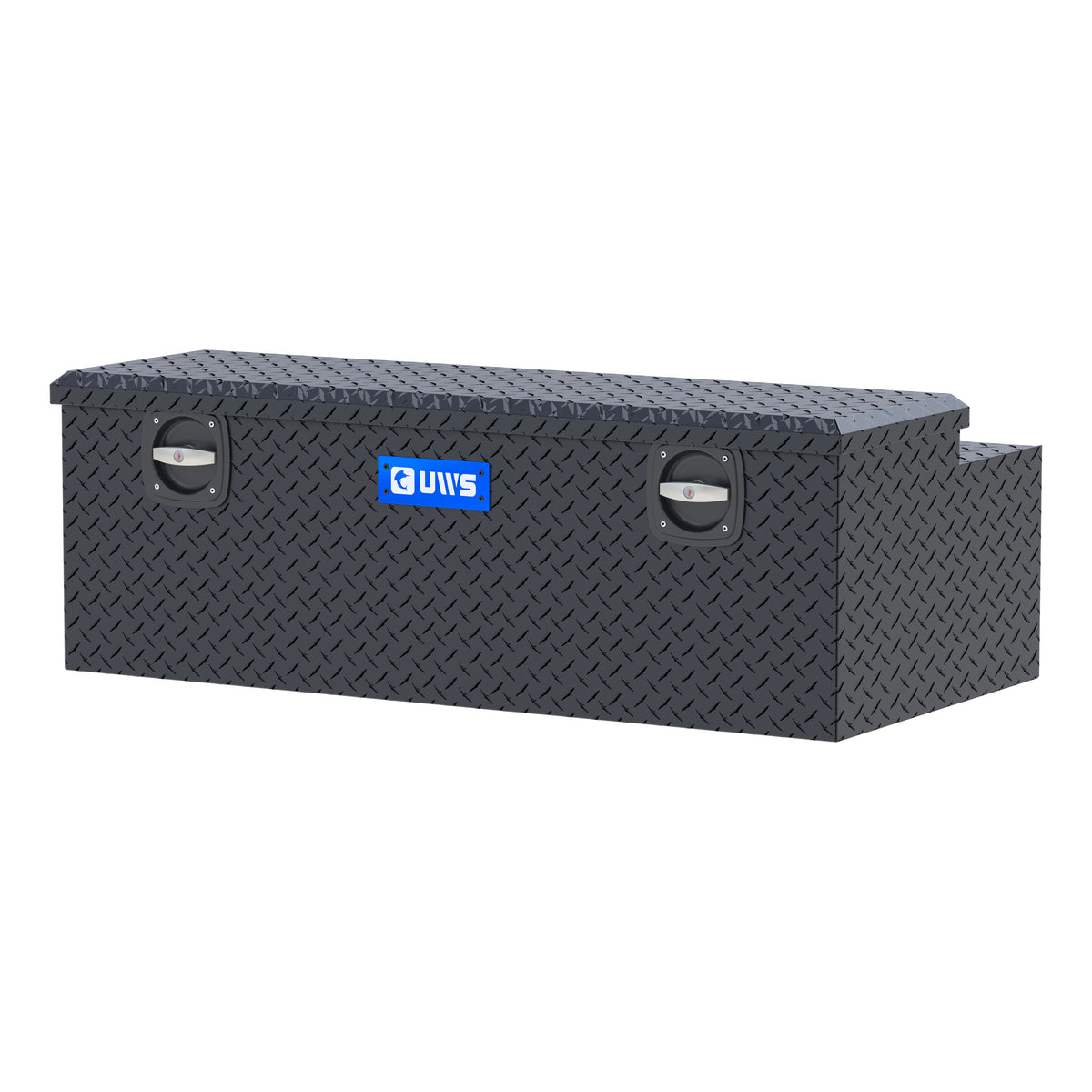 UWS SLC-48-MB Matte Black Aluminum Secure Lock 48" Under Tonneau Chest Box (LTL Shipping Only)