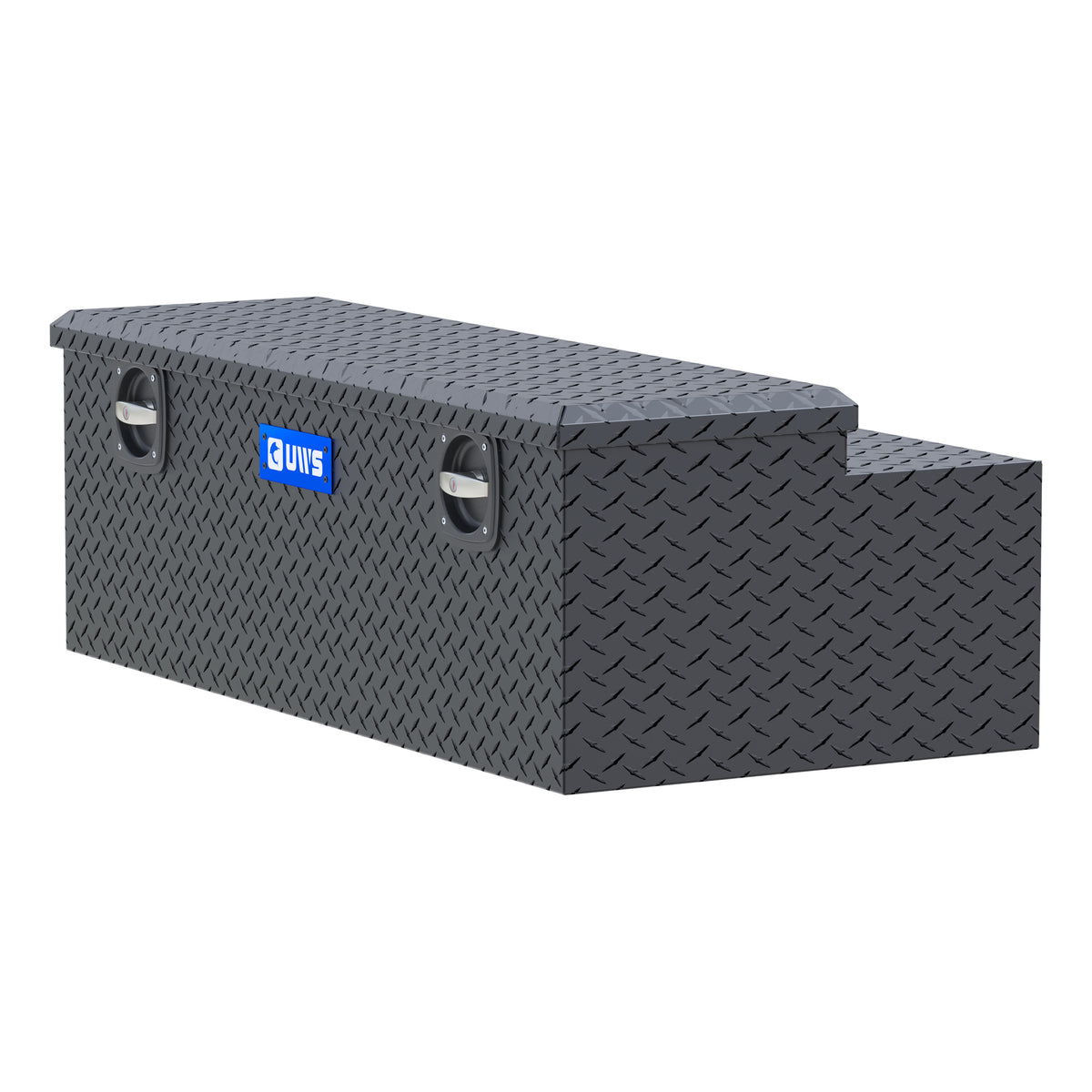 UWS SLC-48-MB Matte Black Aluminum Secure Lock 48" Under Tonneau Chest Box (LTL Shipping Only)