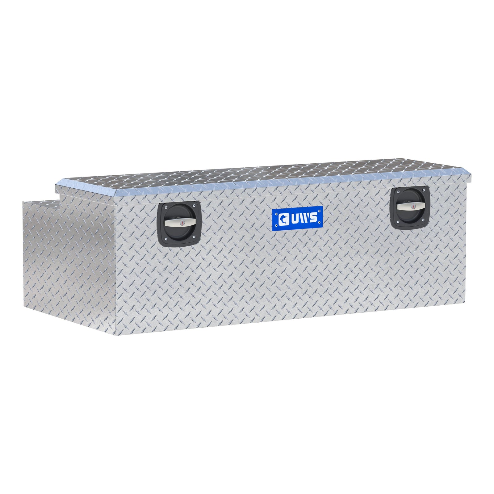 UWS SLC-48 Bright Aluminum Secure Lock 48" Under Tonneau Chest Box (LTL Shipping Only)