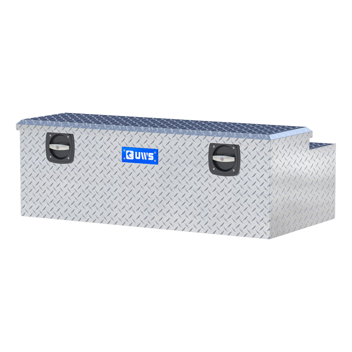 UWS SLC-48 Bright Aluminum Secure Lock 48" Under Tonneau Chest Box (LTL Shipping Only)