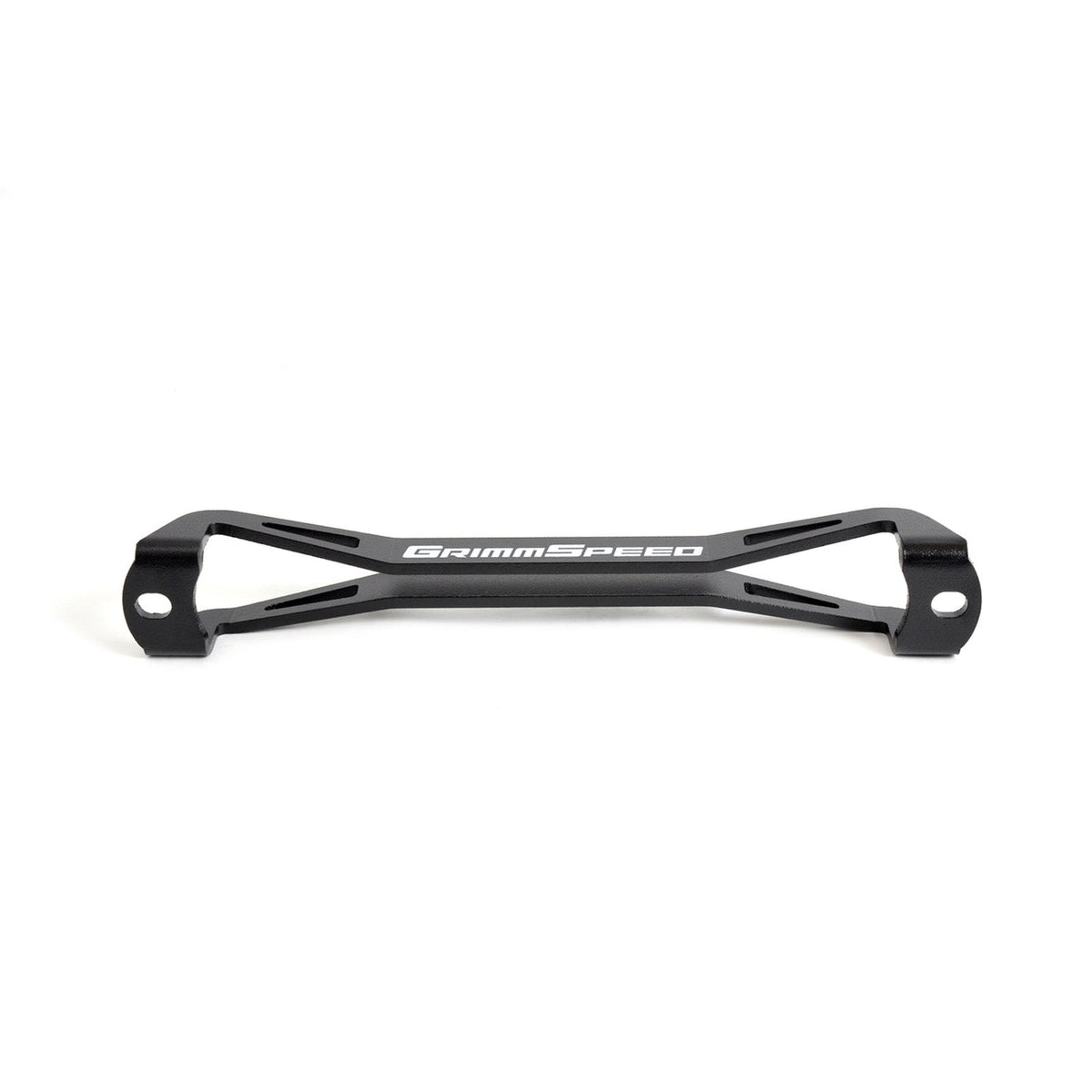 GrimmSpeed 08-18 Subaru WRX/STI Lightweight Battery Tie Down - Black - GRM121026