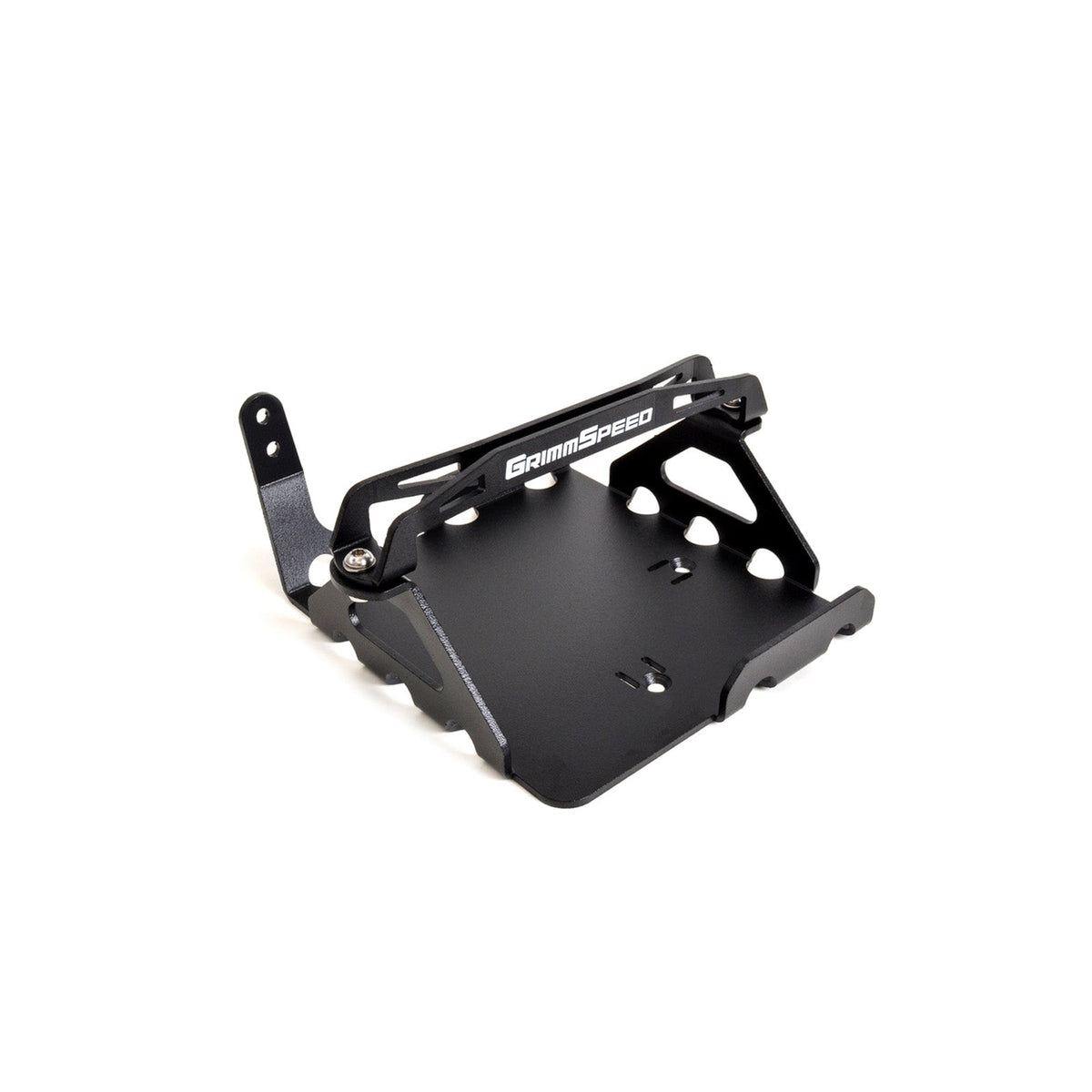 GrimmSpeed 08-14 Subaru WRX STI Lightweight Battery Mount Kit - GRM121028
