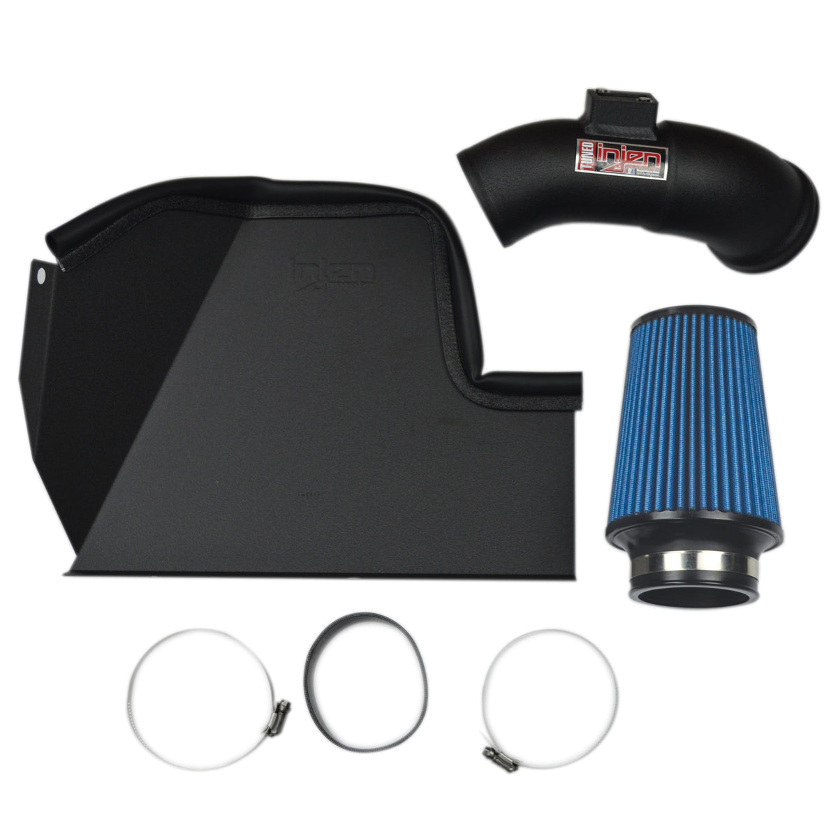 Injen 16-19 BMW 340i/340i GT 3.0L Turbo Wrinkle Black Cold Air Intake - SP1129WB
