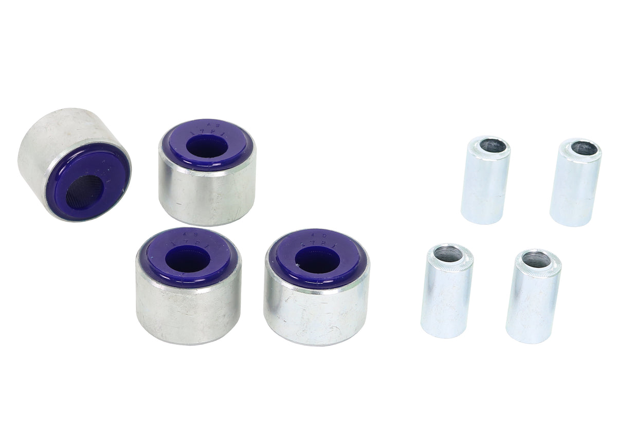 SuperPro - Front Radius Arm To Diff Mount Bushing Kit - Caster Correction Offset - SPF1721XK