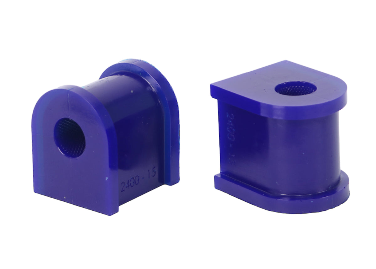 SuperPro - 15mm Rear Sway Bar Mount Bushing Kit - SPF2400-15K