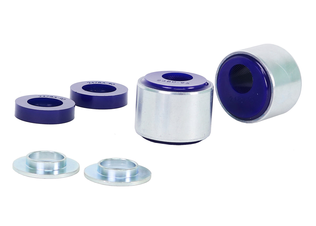 SuperPro - Front Lower Control Arm Inner Rear Bushing Kit (+Caster) - Motorsport - SPF2480-95K