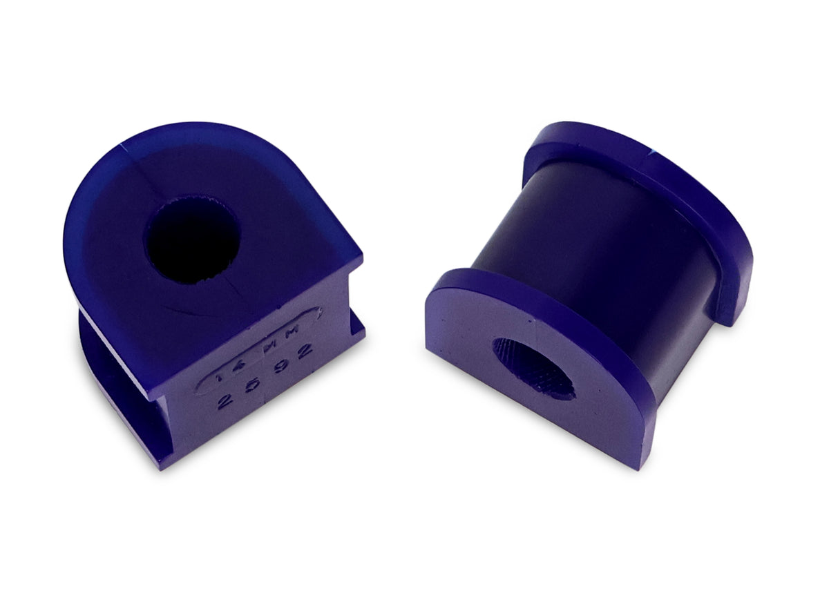 SuperPro - 14mm Sway Bar Mount Bushing Kit - SPF2592-14K
