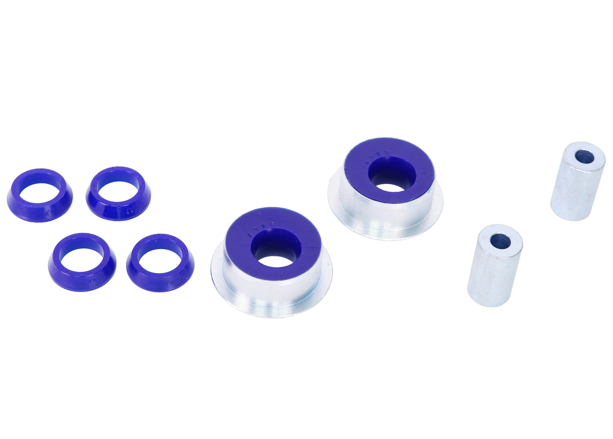 SuperPro - Front Lower Control Arm Inner Rear Bushing Set - Double Offset (+Caster) - SPF4178K
