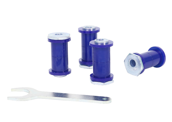 SuperPro - Rear Trailing Arm - Camber & Toe Adjustable Forward Pivot Bushing Kit - SPF4185K