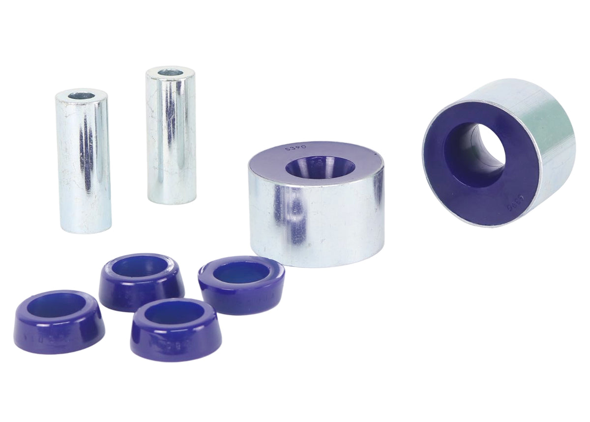 SuperPro - Front Lower Control Arm Inner Rear Bushing Kit - Double Offset (+Caster) - SPF5390K