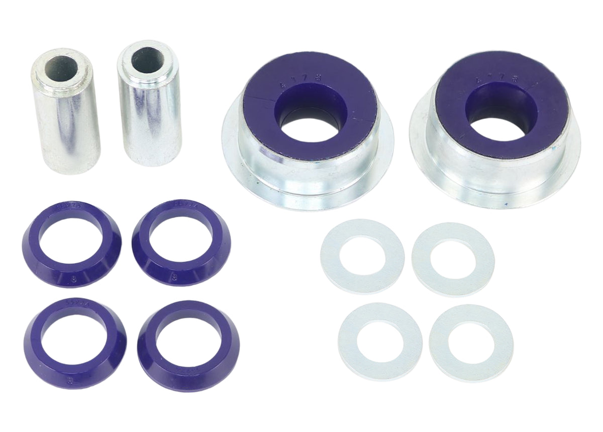 SuperPro - Front LCA Inner Rear Bushing Set - Alloy Subframe - Double Offset (+Caster) - SPF5594K