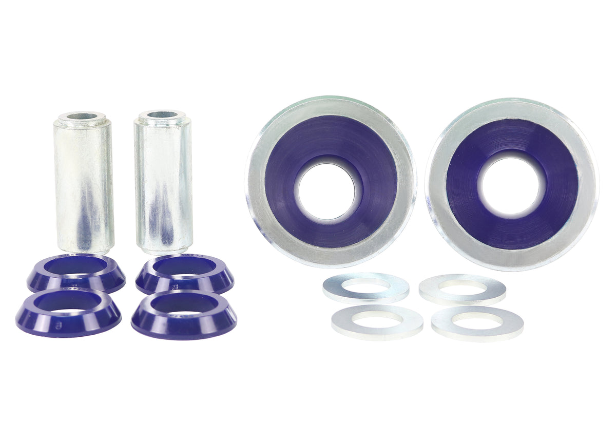 SuperPro - Front LCA Inner Rear Bushing Set - Alloy Subframe - Double Offset (+Caster) - SPF5594K