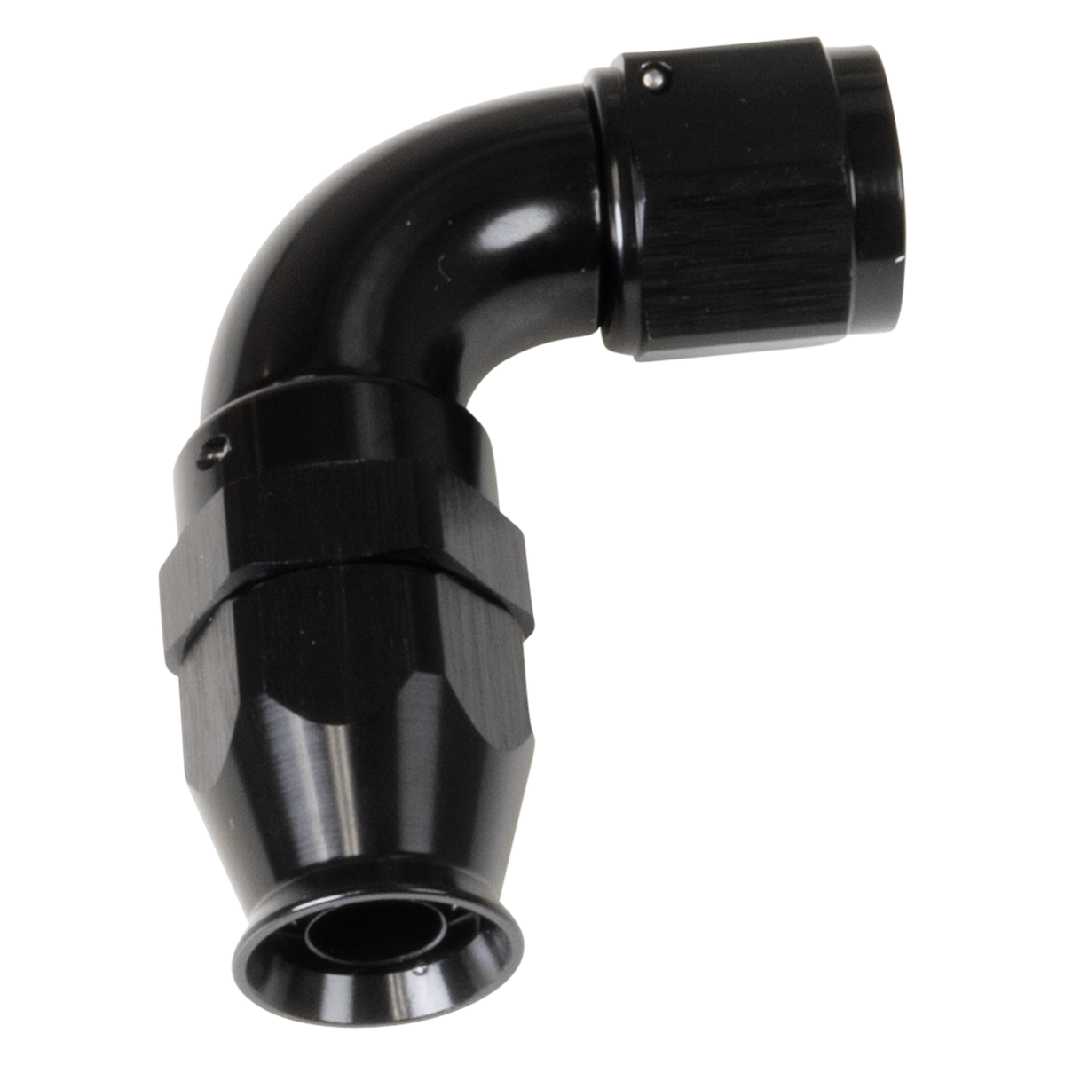 Russell Black 90 -8 Pro Ptfe Hose End - 550563 - angle view