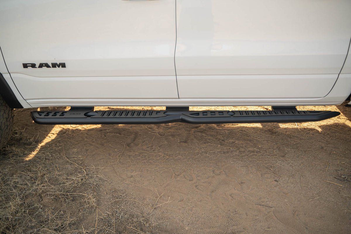 DV8 Offroad - 2019-2024 RAM 1500 Crew Cab OE Plus Side Steps - SRDR1-01