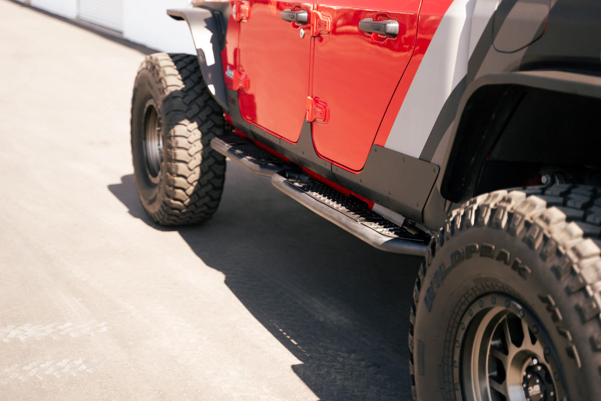 DV8 Offroad - Jeep Gladiator JT OE Plus Side Steps - SRGL-08