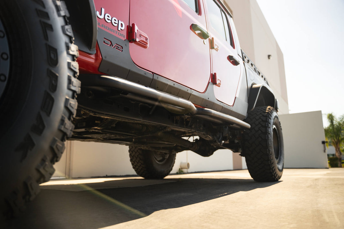 DV8 Offroad - Jeep Gladiator JT OE Plus Side Steps - SRGL-08