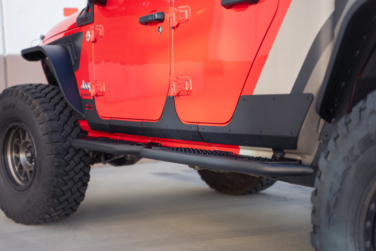 DV8 Offroad - Jeep Gladiator JT Rock Skins - SRGL-09