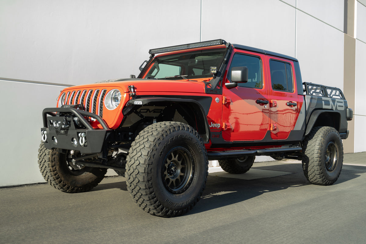 DV8 Offroad - Jeep Gladiator JT Rock Skins - SRGL-09