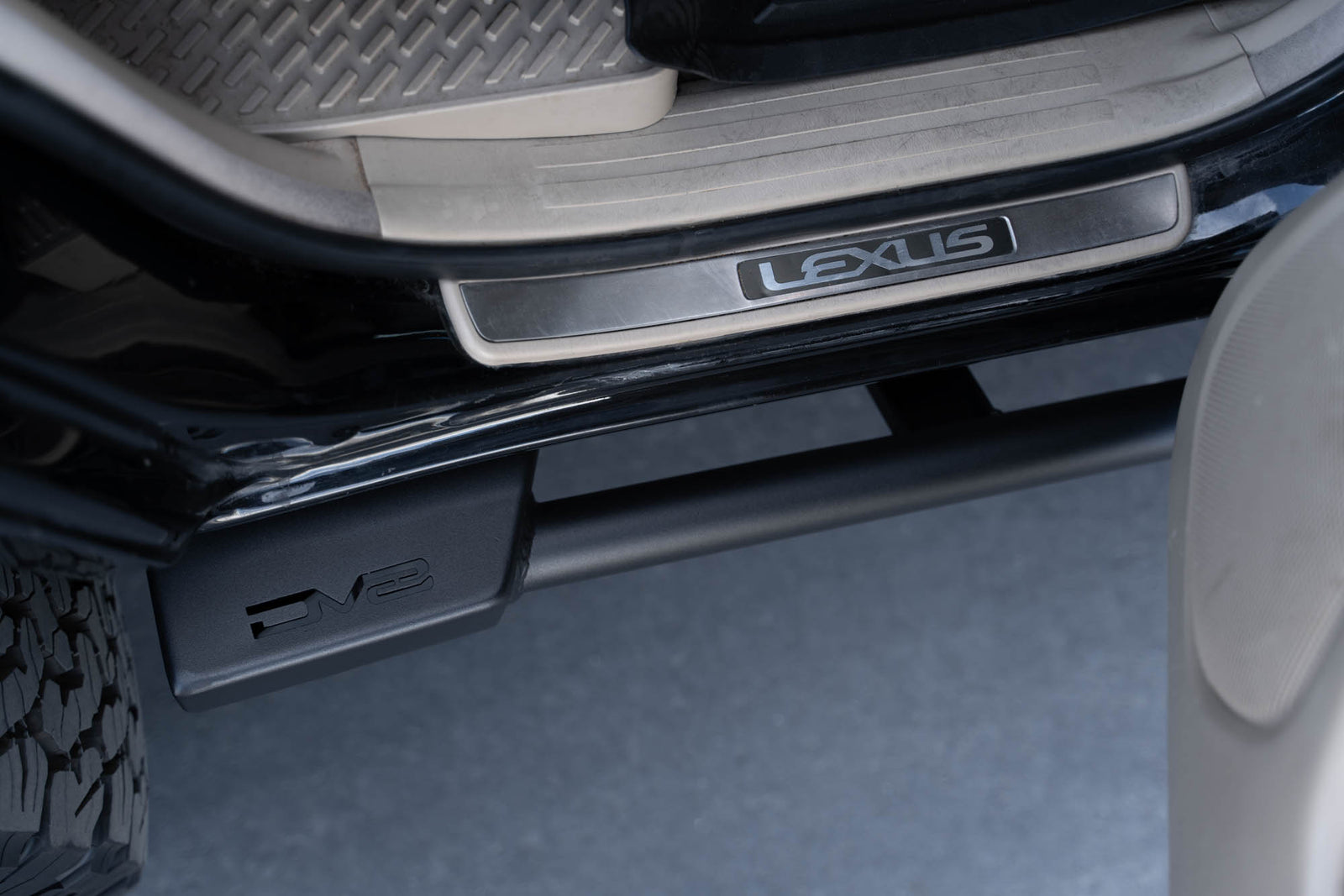 DV8 Offroad - Lexus GX 470 FS-15 Rock Sliders - SRGX-02