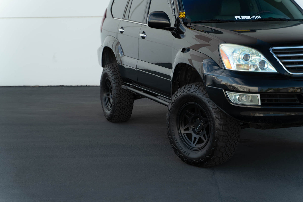 DV8 Offroad - Lexus GX 470 FS-15 Rock Sliders - SRGX-02