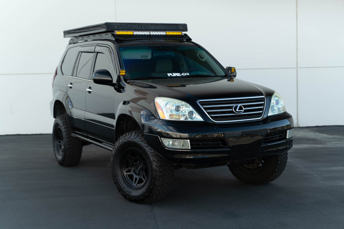 DV8 Offroad - Lexus GX 470 FS-15 Rock Sliders - SRGX-02