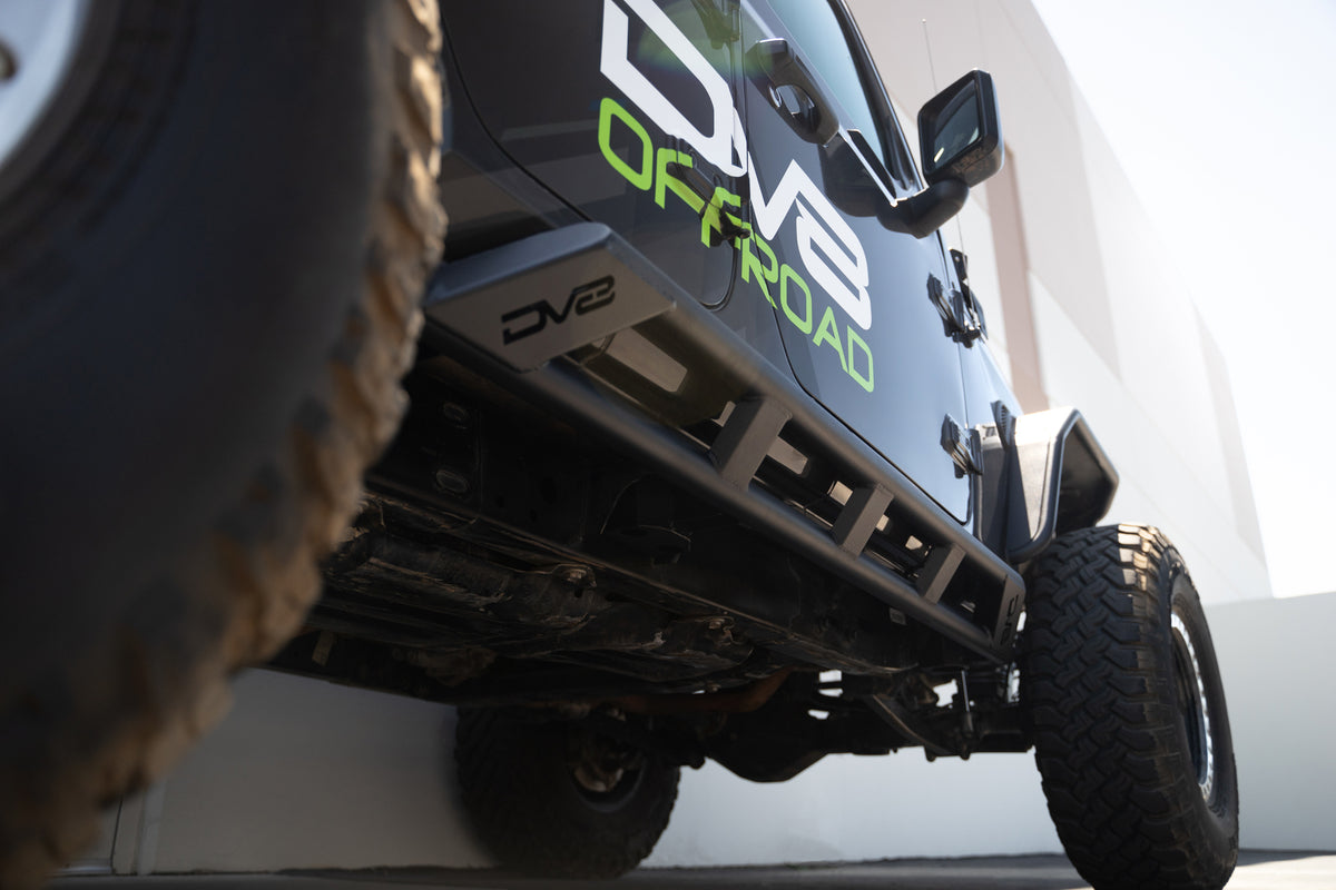 DV8 Offroad - Jeep Wrangler JL FS-15 Series Rock Sliders - SRJL-07