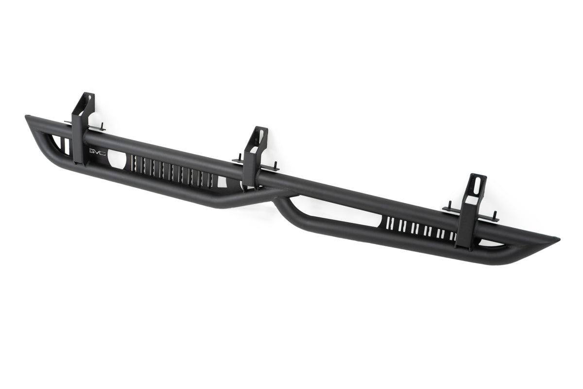 DV8 Offroad - Jeep Wrangler JL OE Plus 4-Door Side Steps - SRJL-08