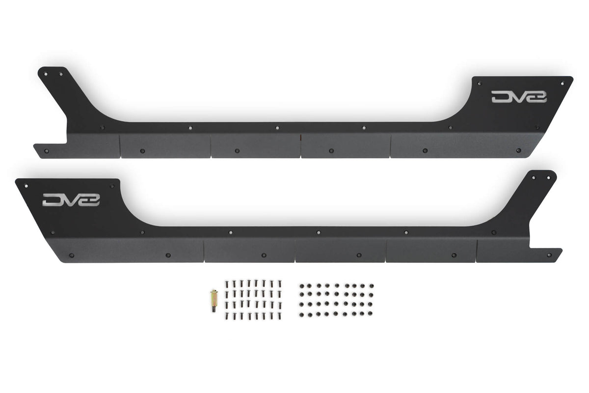 DV8 Offroad - Jeep Wrangler JL 2-Door Rock Skins - SRJL-29