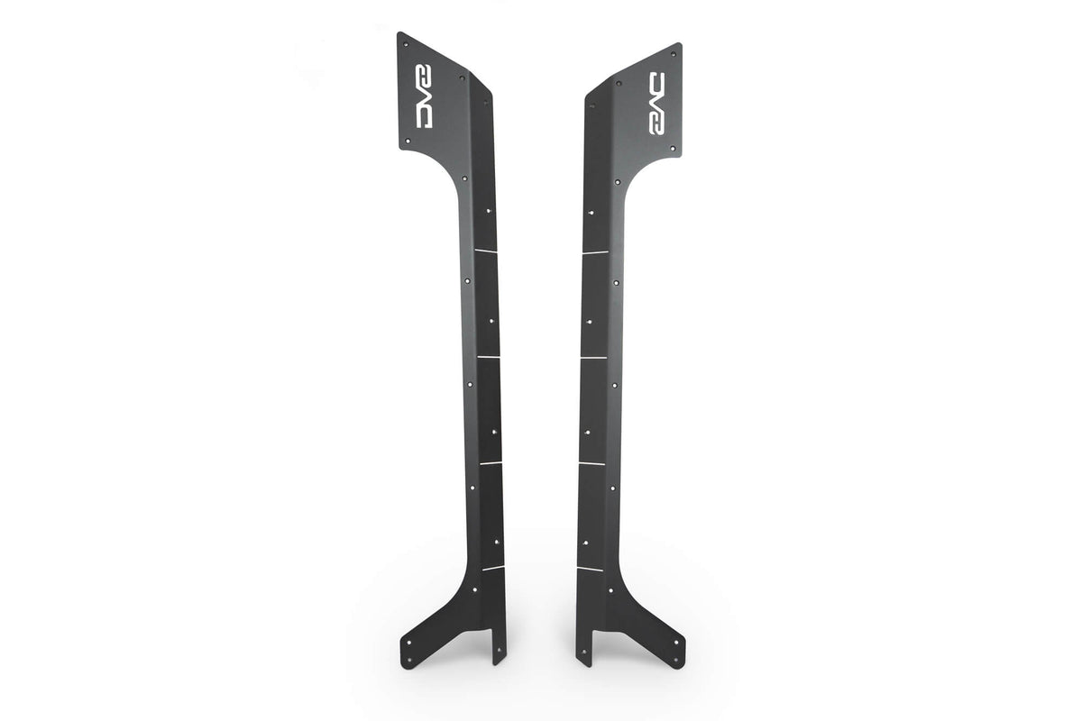 DV8 Offroad - Jeep Wrangler JL 2-Door Rock Skins - SRJL-29