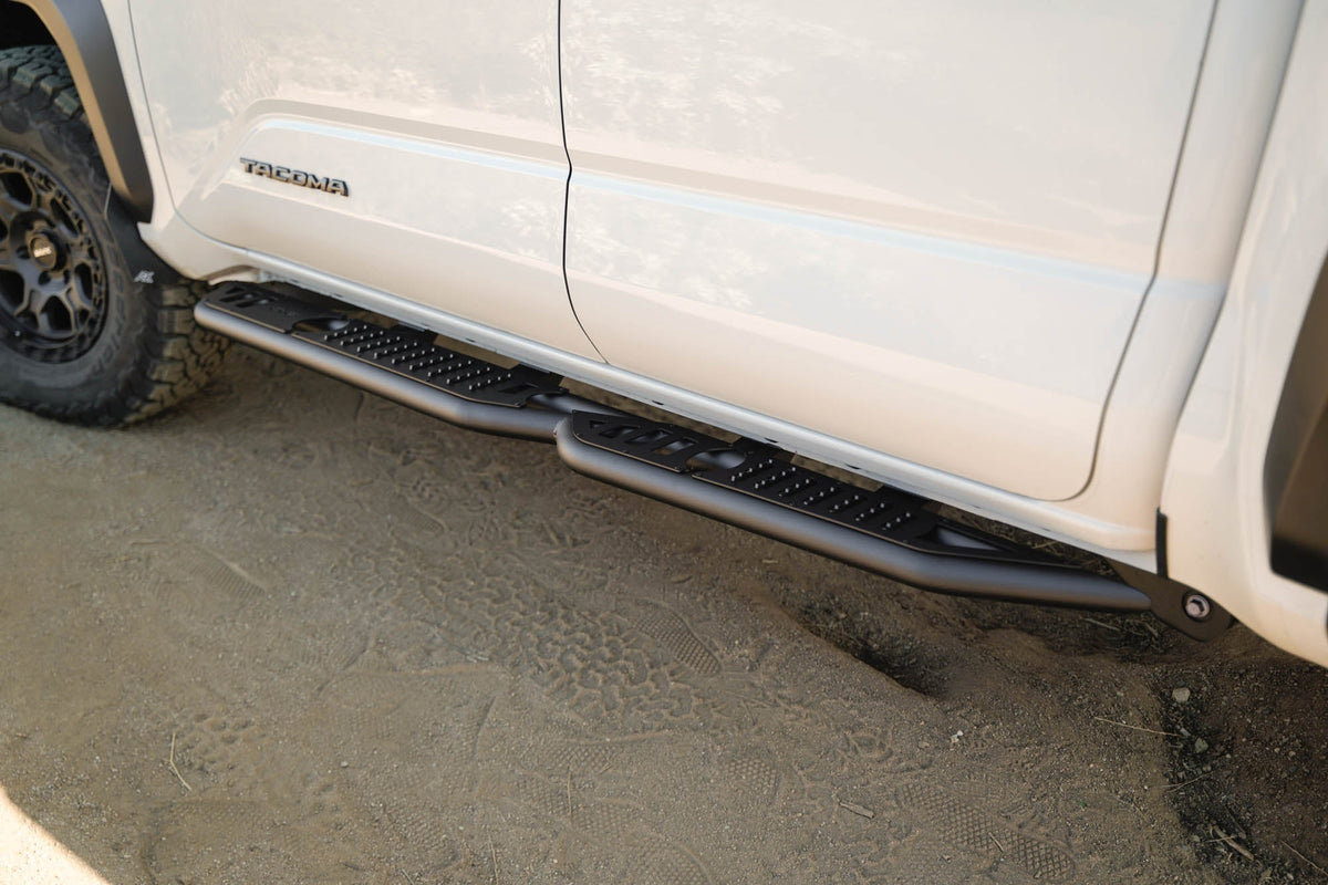 DV8 Offroad - 2024-2026 Toyota Tacoma Double Cab OE Plus Side Steps - SRTT1-03