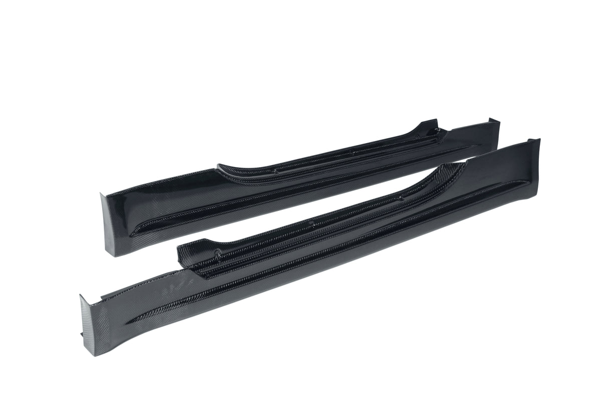 Seibon 02-05 Nissan 350Z SA Carbon Fiber Side Skirts - SS0205NS350-SA