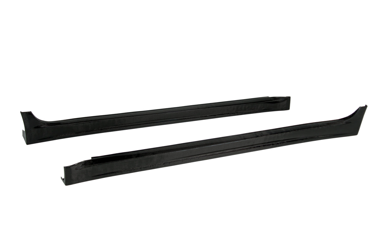 Seibon 08-10 Mitsubishi Evo X VR-style Carbon Fiber Side Skirts - SS0809MITEVOX-VR