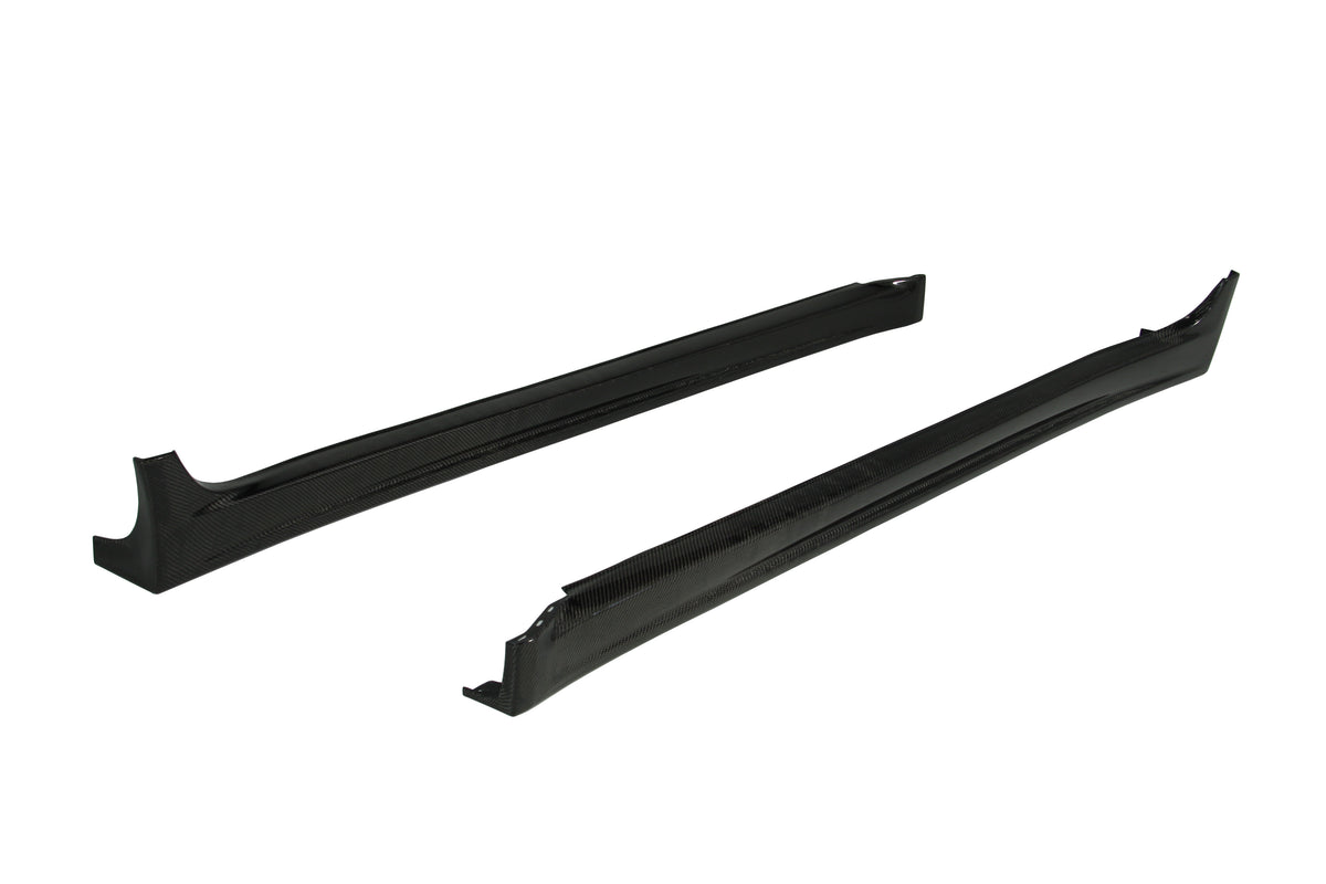 Seibon 08-10 Mitsubishi Evo X VR-style Carbon Fiber Side Skirts - SS0809MITEVOX-VR