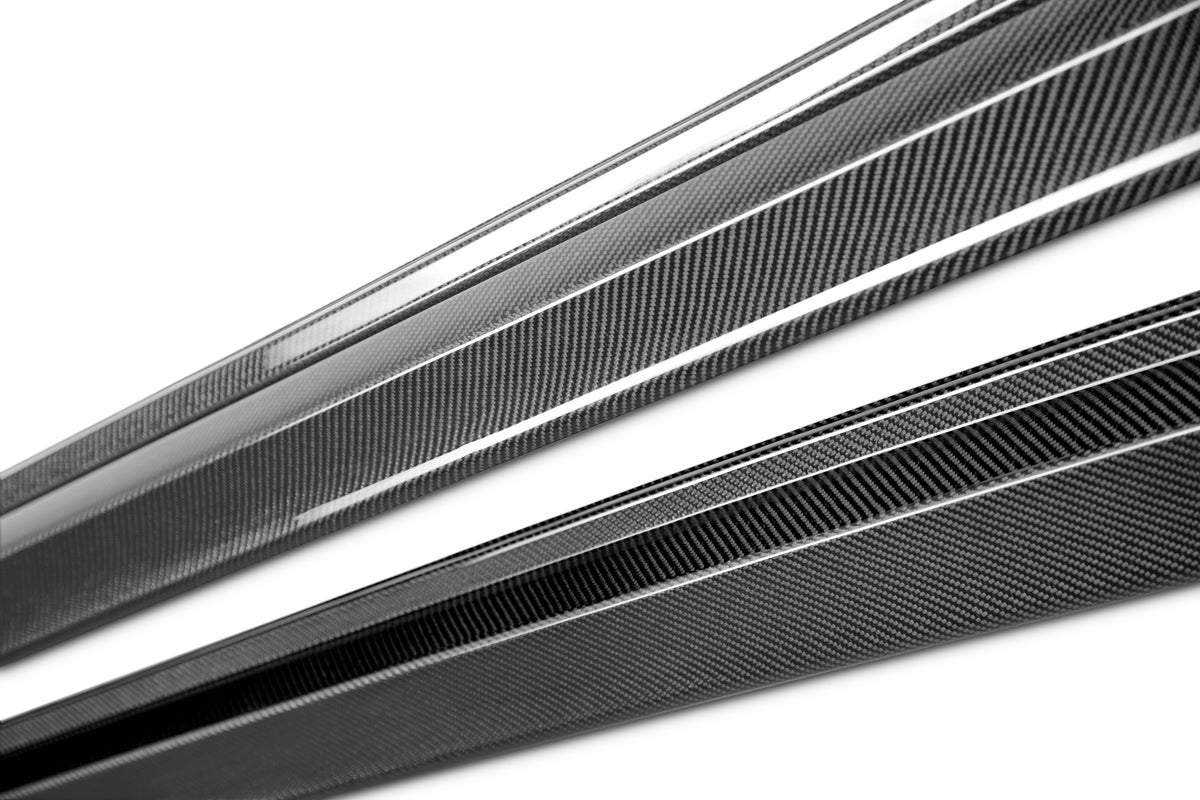Seibon 08-10 Subaru STi Carbon Fiber Side Skirts - SS0809SBIMPSTI-OE
