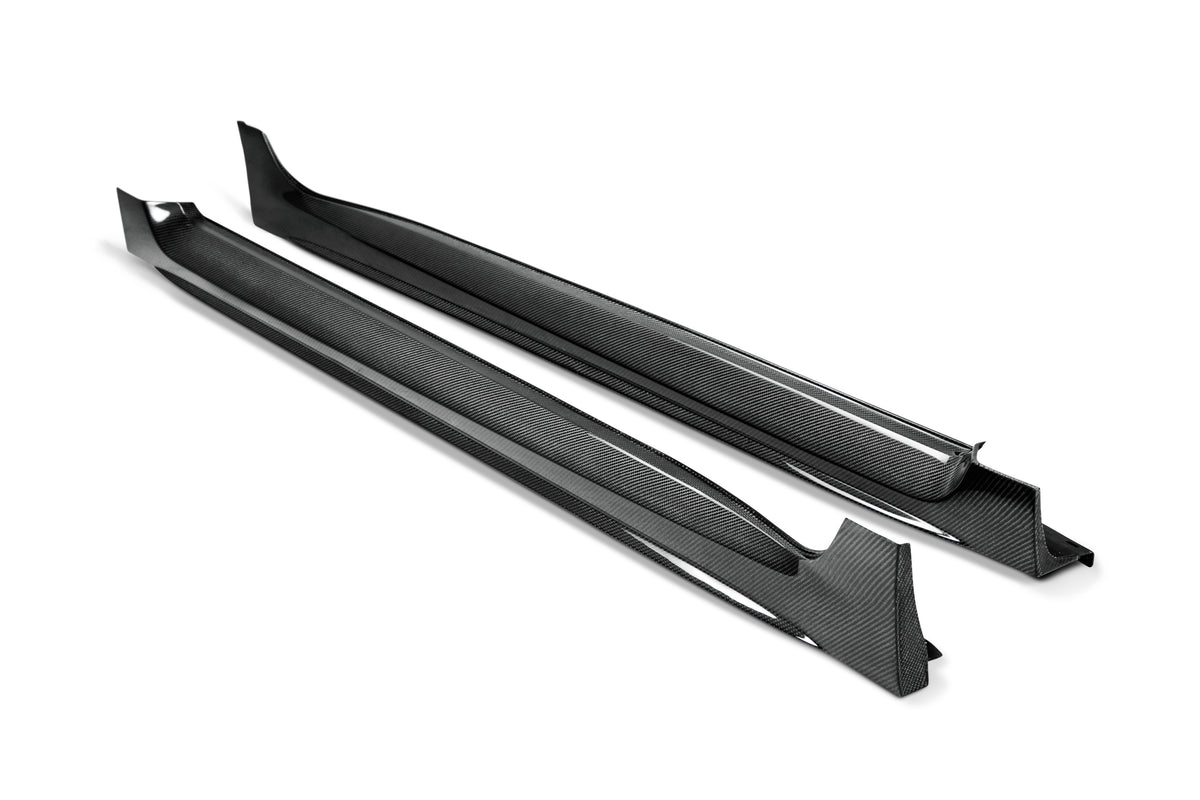 Seibon 15+ Subaru WRX/STI OEM Style Carbon Fiber Side Skirts (Pair) - SS15SBIMP-OE