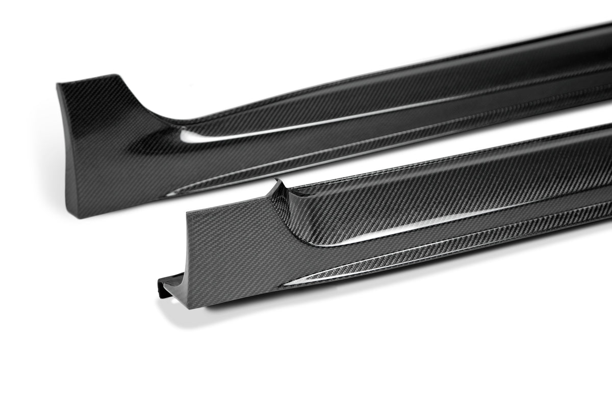 Seibon 15+ Subaru WRX/STI OEM Style Carbon Fiber Side Skirts (Pair) - SS15SBIMP-OE
