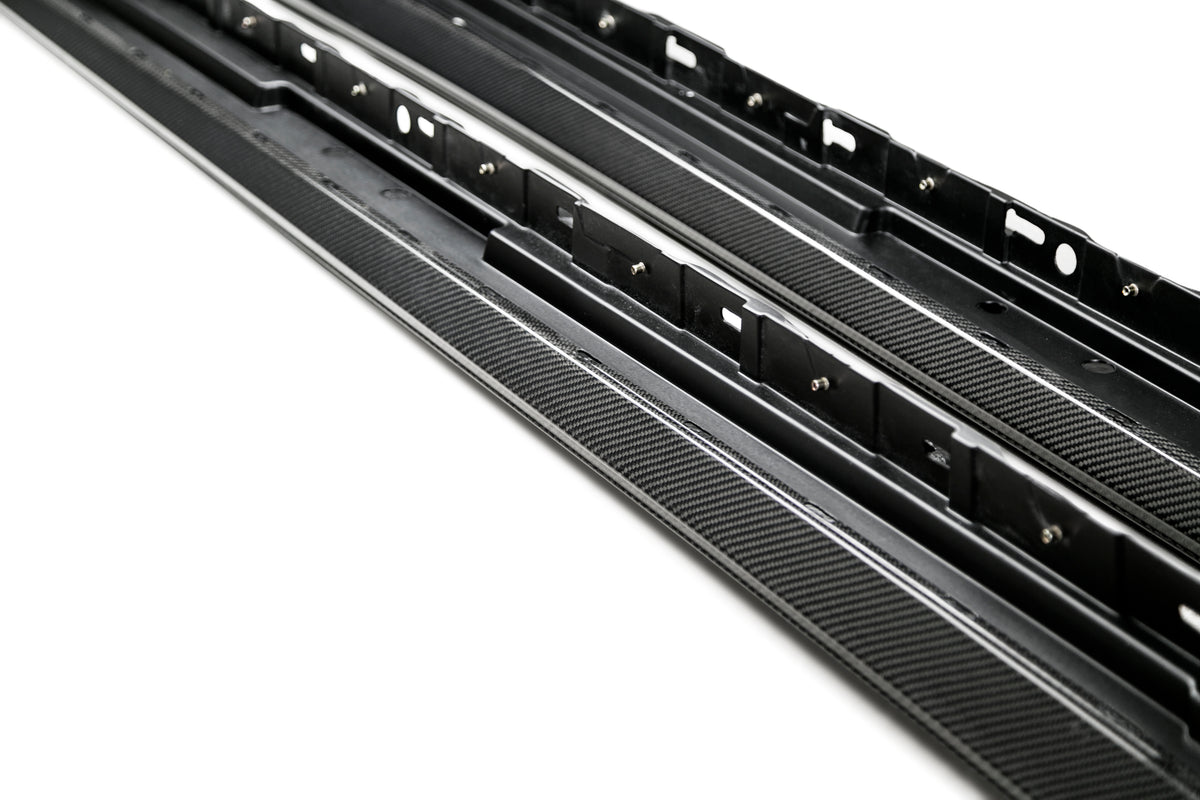 Seibon 2017 Honda Civic Type R OEM Carbon Fiber Side Skirts - SS17HDCVR-OE