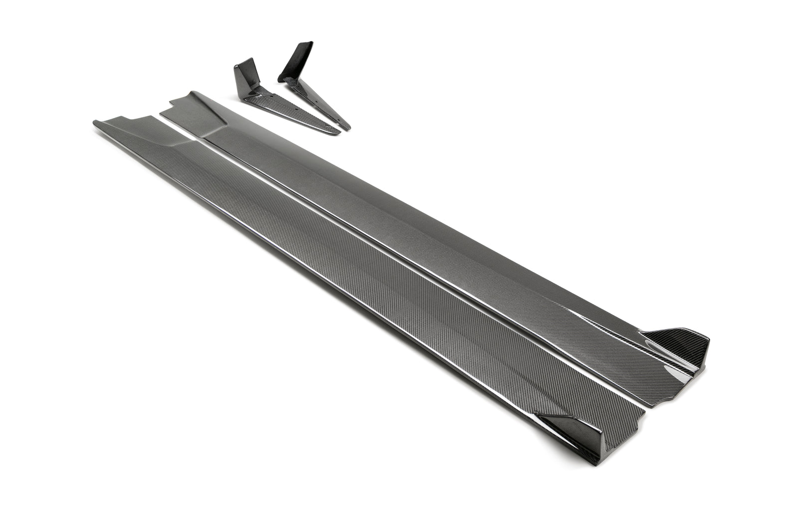 Seibon 17-19 Infiniti Q60 TB-Style Carbon Fiber Side Skirts - SS17INFQ60-TB