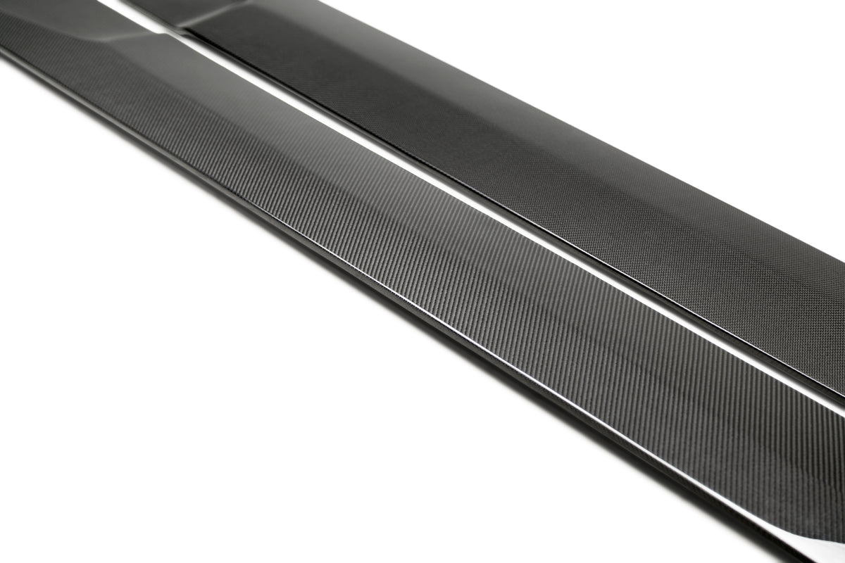 Seibon 17-19 Infiniti Q60 TB-Style Carbon Fiber Side Skirts - SS17INFQ60-TB