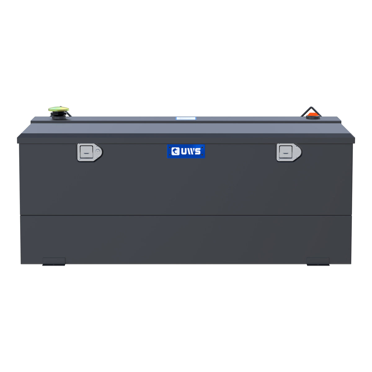 UWS ST-100-COMBO-MB Matte Black 100-Gallon Steel-Aluminum Combo Transfer Tank