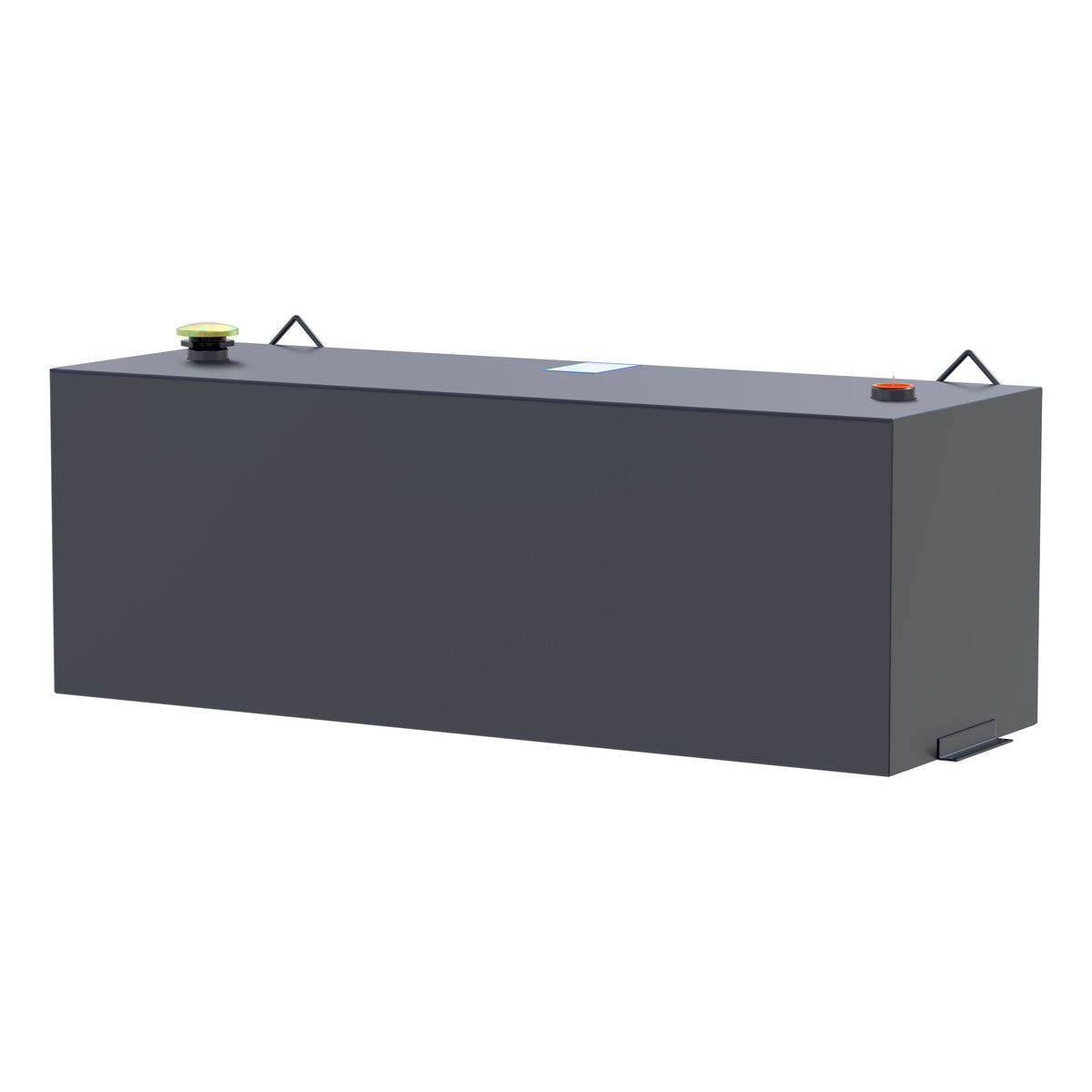 UWS ST-100-RT-MB Matte Black 100-Gallon Rectangle Steel Transfer Tank