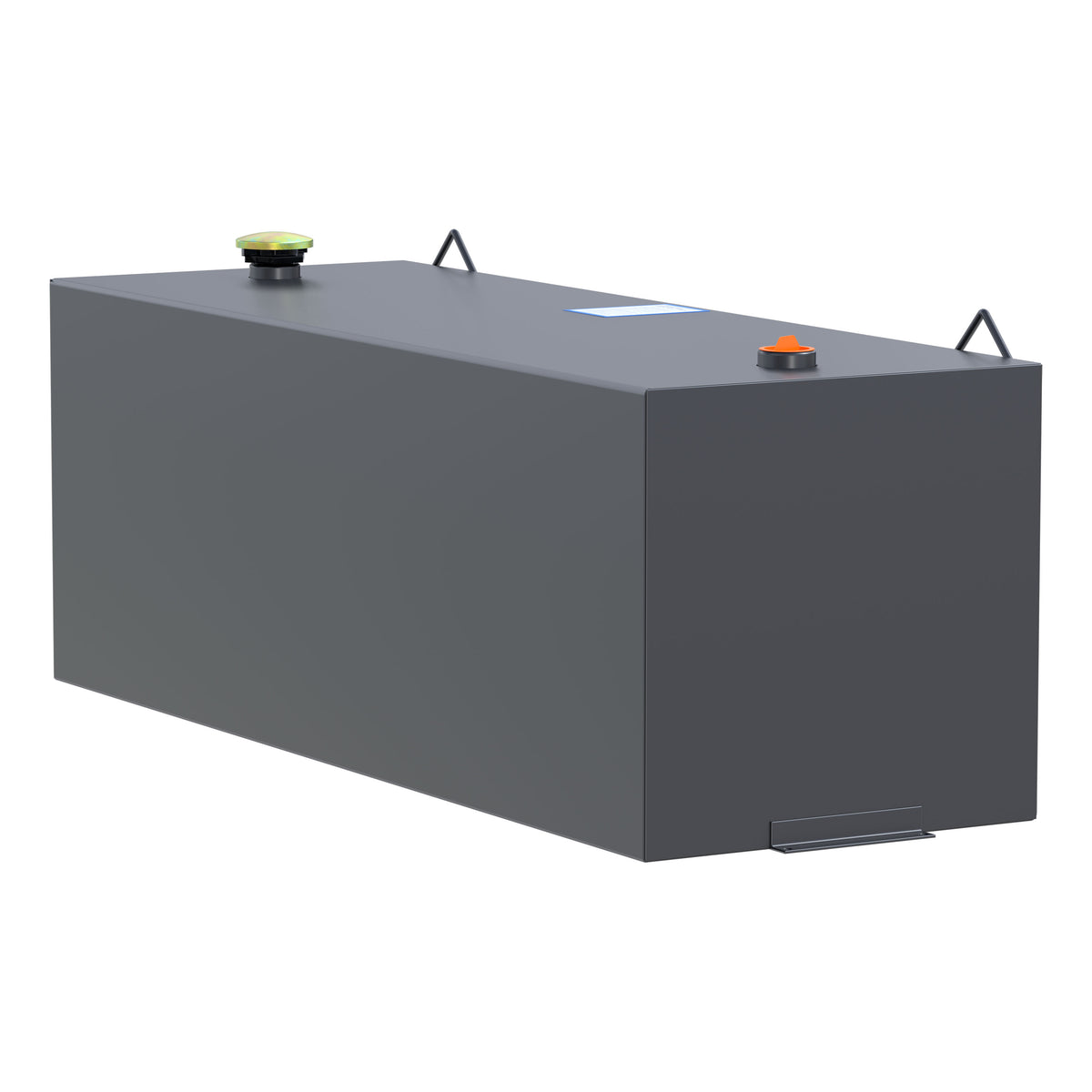 UWS ST-100-RT-MB Matte Black 100-Gallon Rectangle Steel Transfer Tank