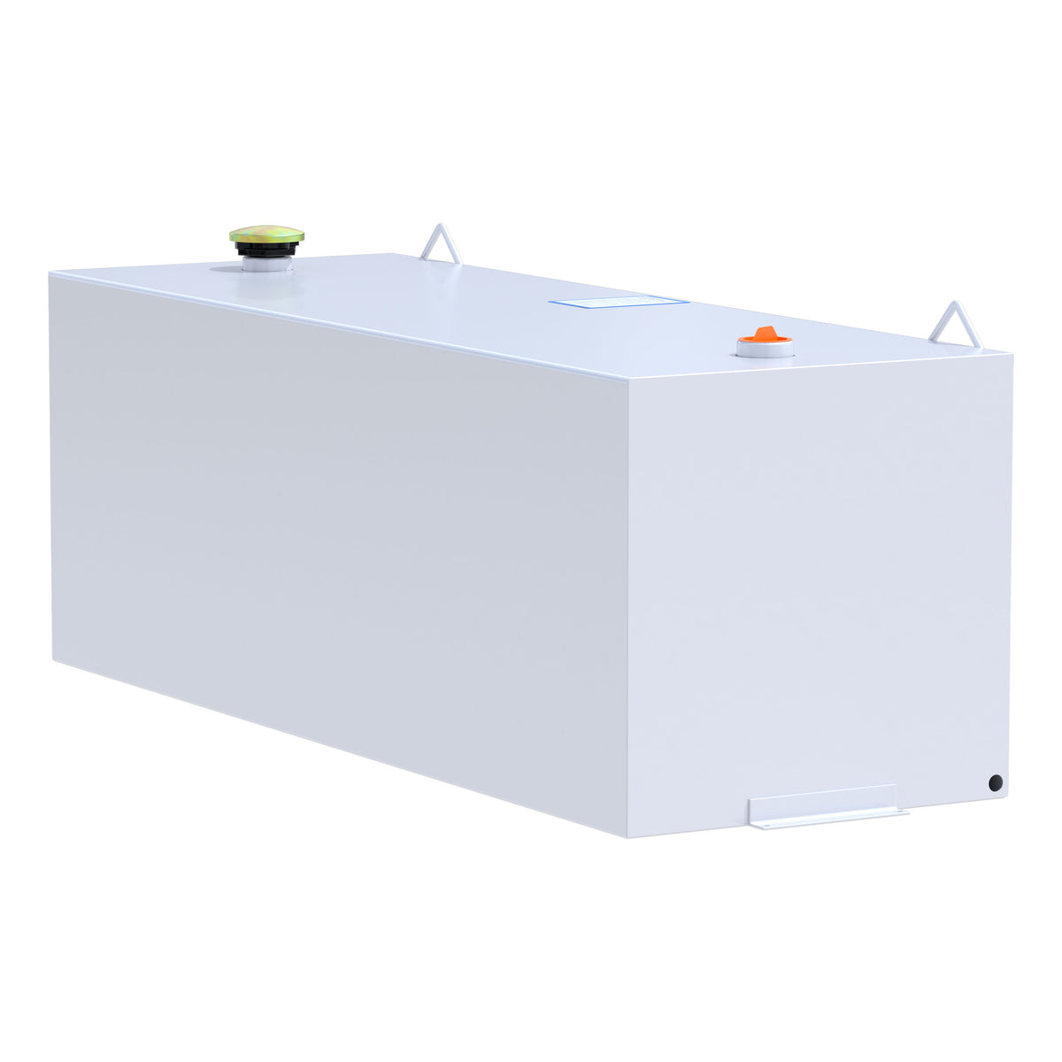UWS ST-100-RT-W White 100-Gallon Rectangle Steel Transfer Tank