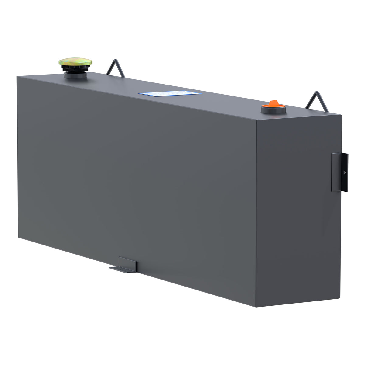 UWS ST-45-R-MB Matte Black 45-Gallon Rectangle Steel Transfer Tank