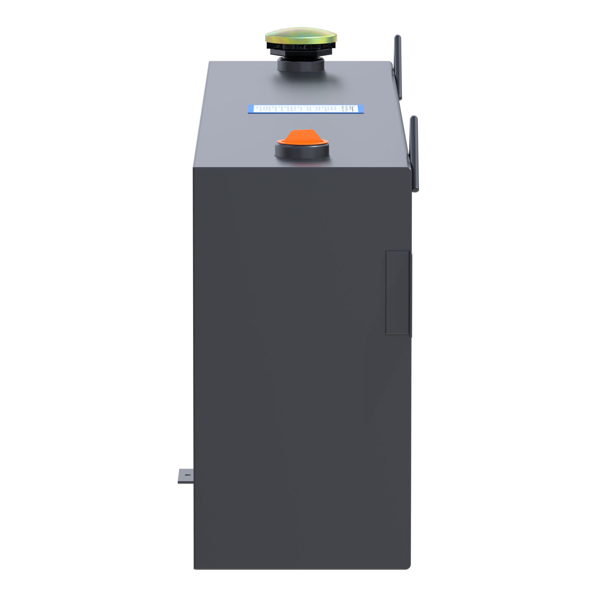 UWS ST-45-R-MB Matte Black 45-Gallon Rectangle Steel Transfer Tank