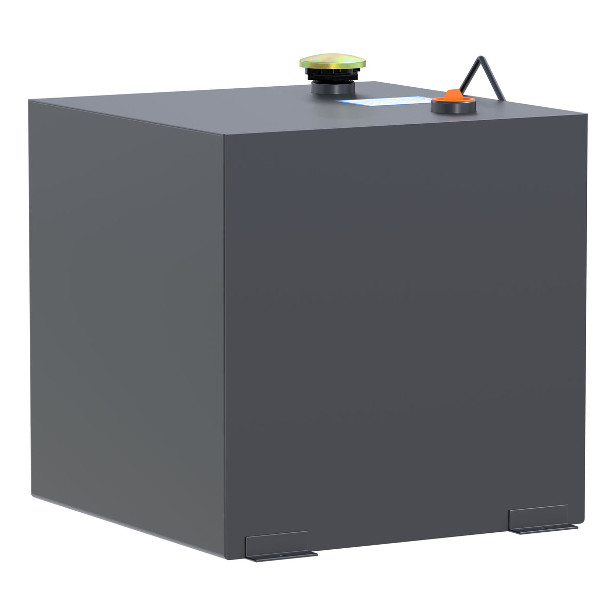 UWS ST-53-R-MB Matte Black 53-Gallon Rectangle Steel Transfer Tank