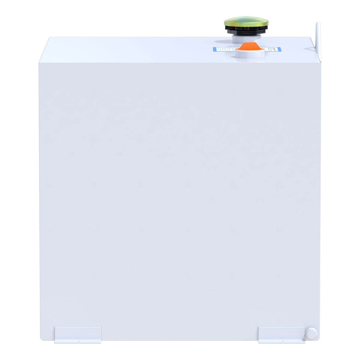 UWS ST-53-R-W White 53-Gallon Rectangle Steel Transfer Tank