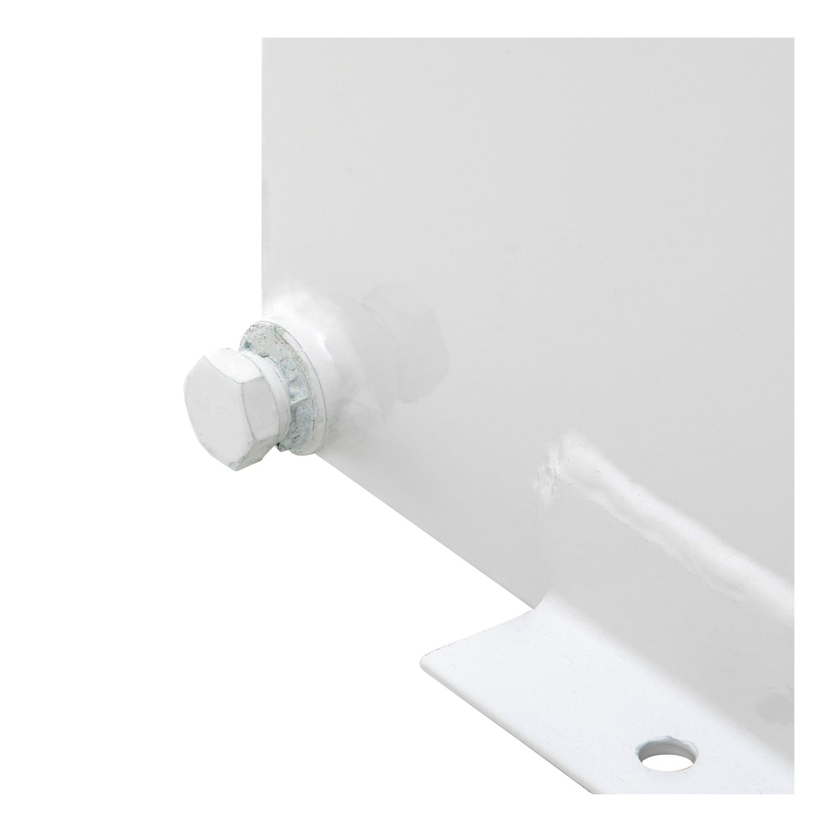UWS ST-53-R-W White 53-Gallon Rectangle Steel Transfer Tank