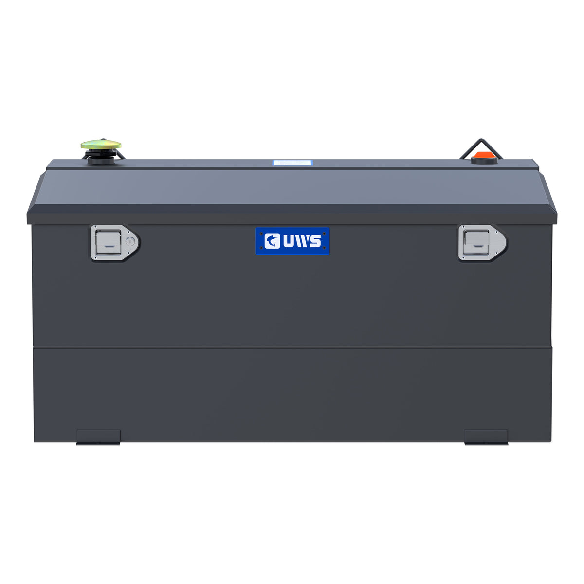 UWS ST-75-COMBO-MB Matte Black 75-Gallon Steel-Aluminum Combo Transfer Tank